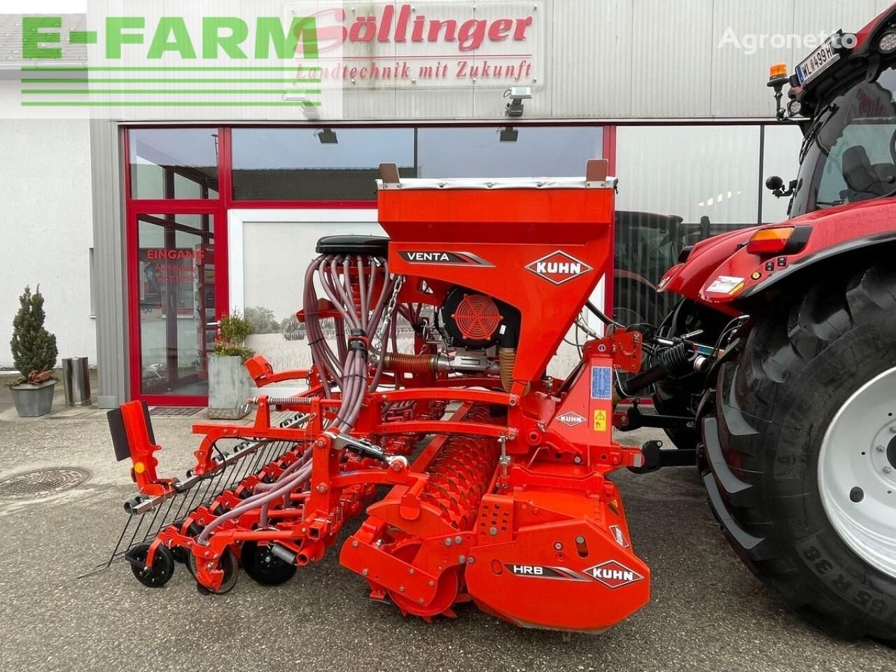 Kuhn hrb 303d + venta 320-24 combine seed drill