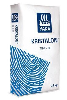 new Yara Kristalon Niebieski 19-6-20 25kg plant growth promoter