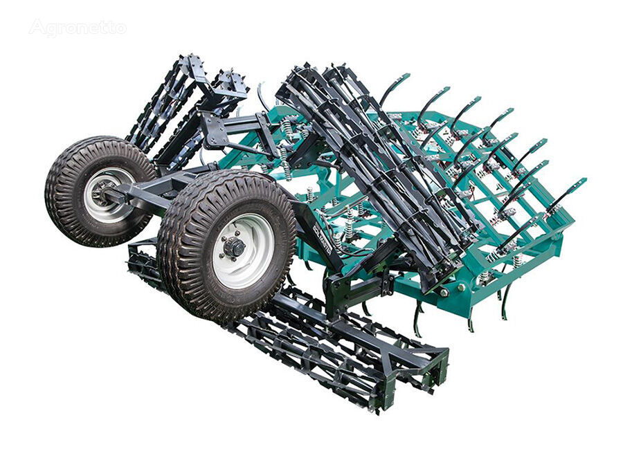 new Soil Master FOLDABLE TRAILED TYPE SPRING LOADED CULTIVATOR COMBINATION (3-WI