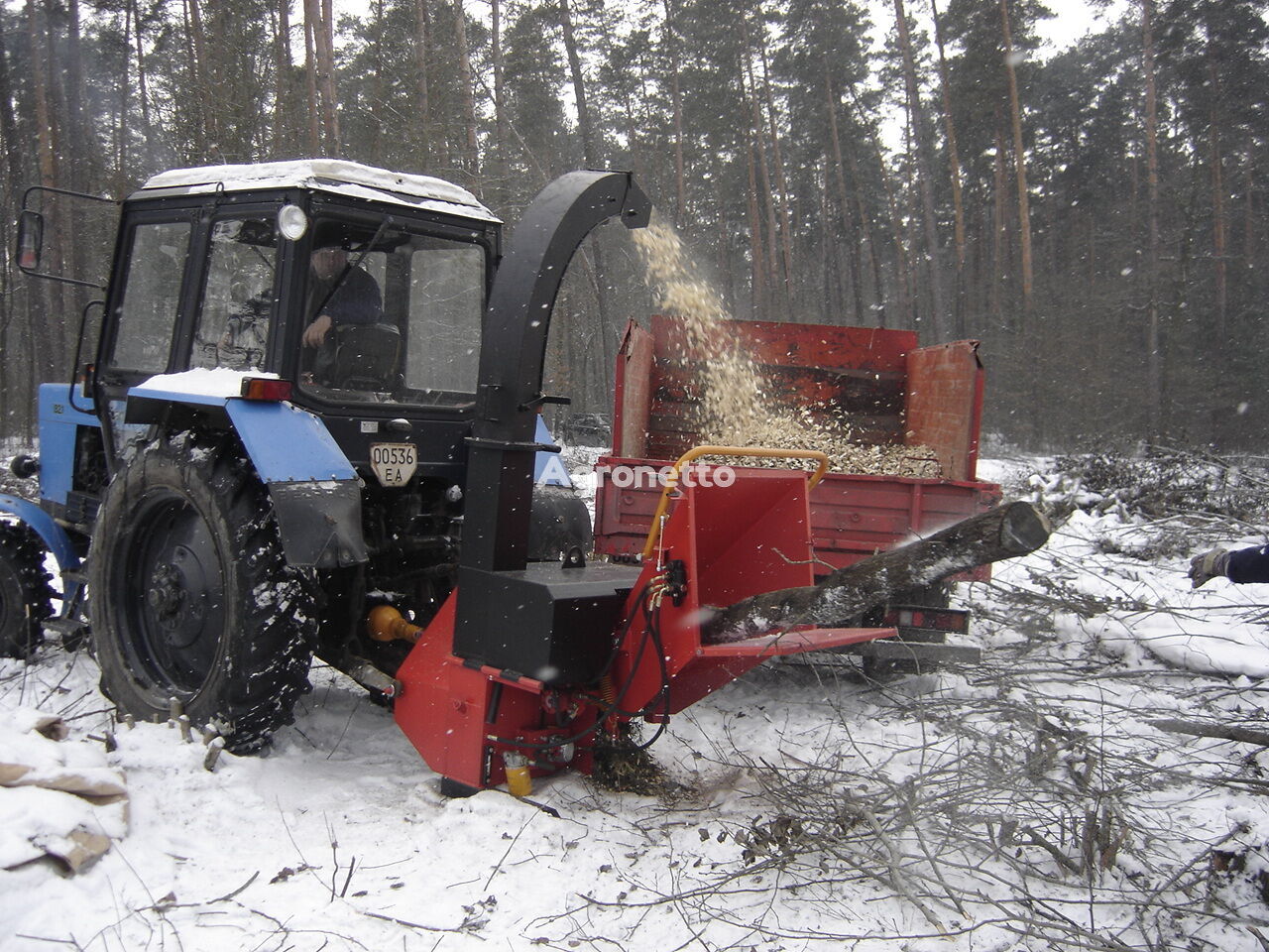 new Lvovselmash Derevopodribniuiucha mashyna RM160T (navisna na traktor) wood chipper