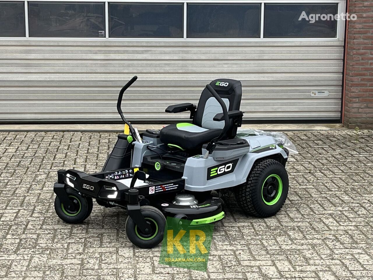 new EGO EGO ZT4201E-L (36Ah) lawn tractor