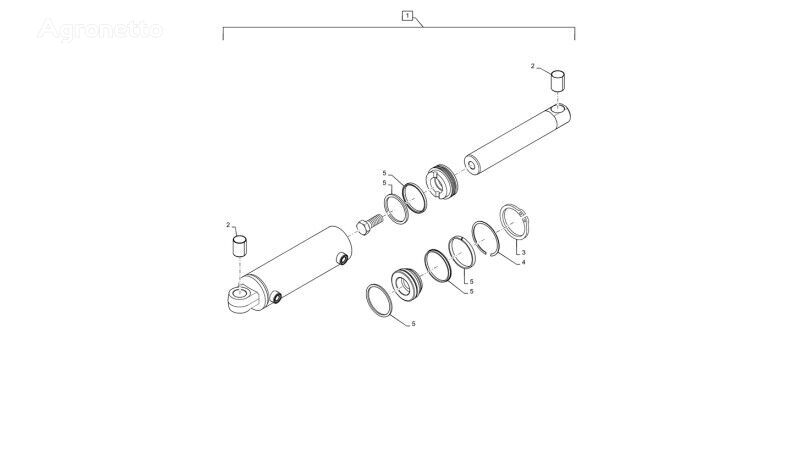 8754272 repair kit for New Holland T6090 wheel tractor