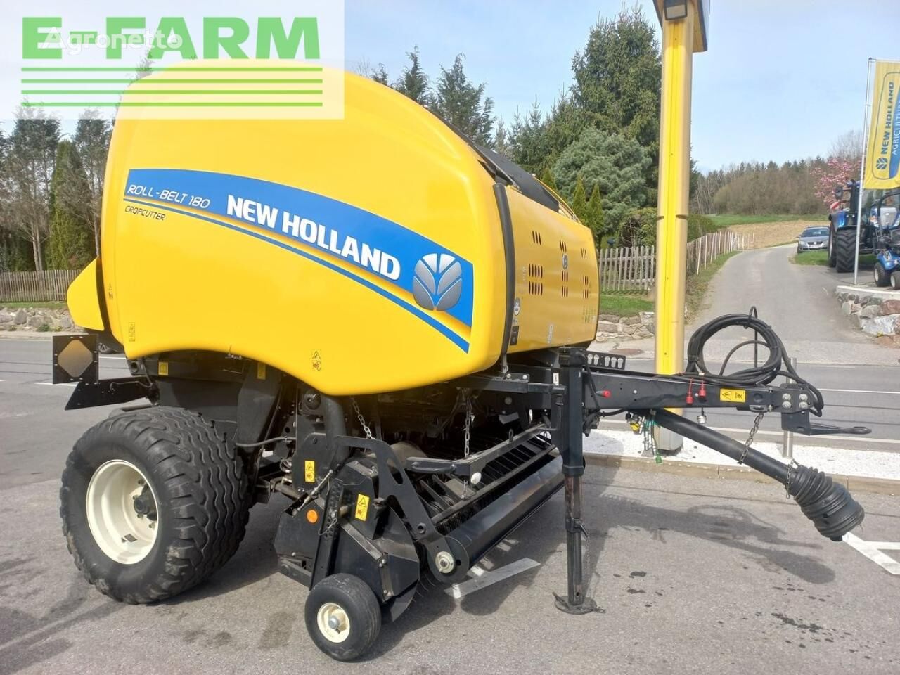 rb 180 cropcutter square baler