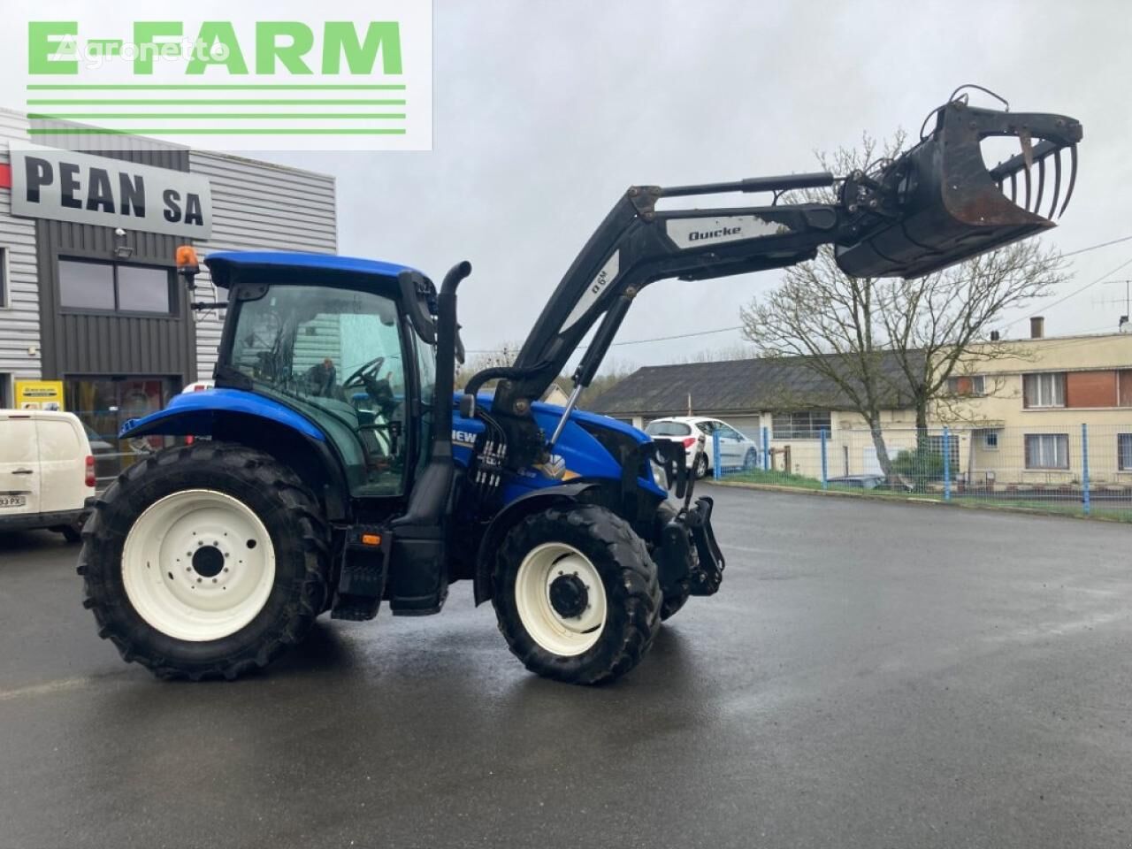 New Holland t6.155 wheel tractor